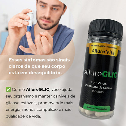 Controle Glicose e Triglicerídios AllureGlic - Allure Vita®