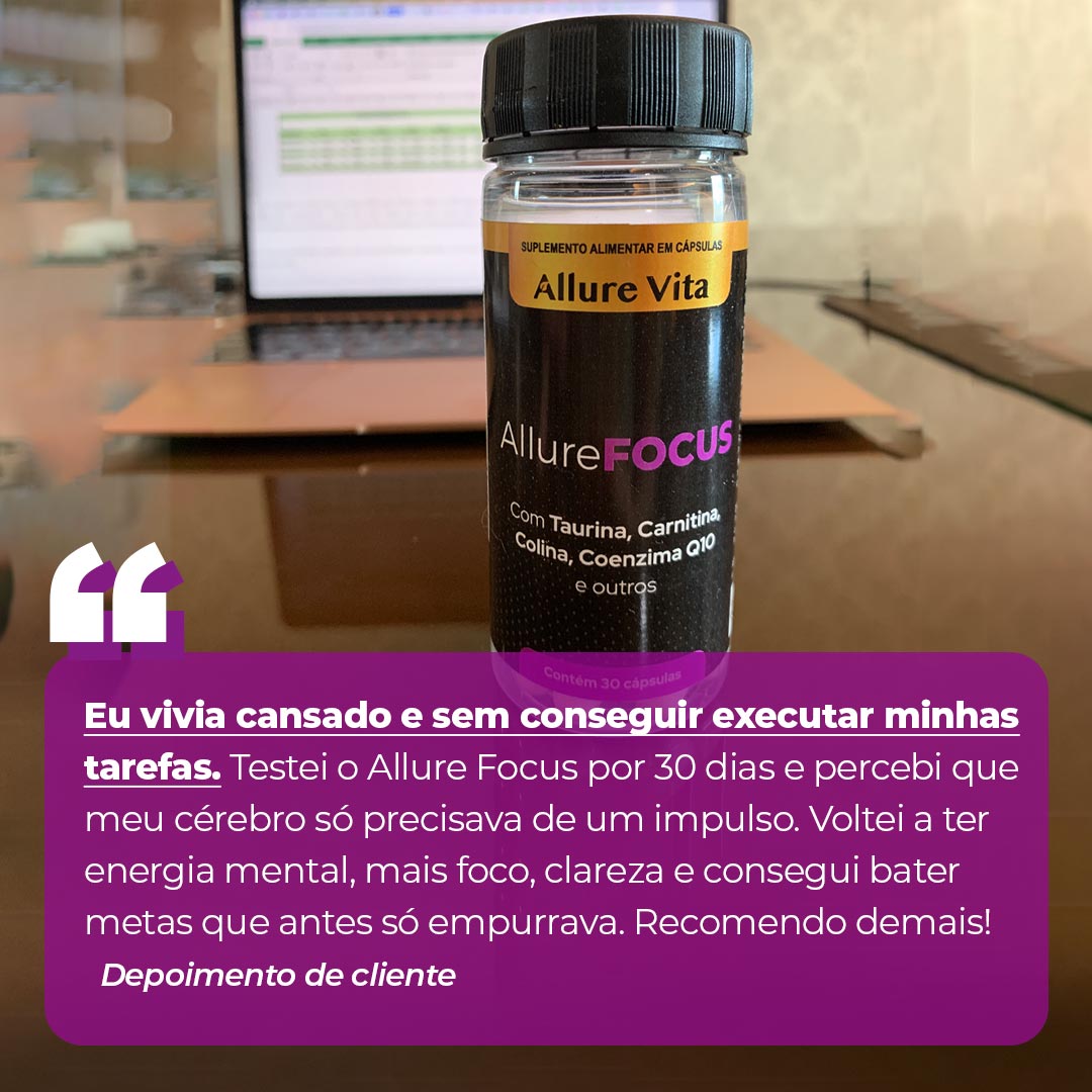 Memória e Concentração AllureFocus - Allure Vita®