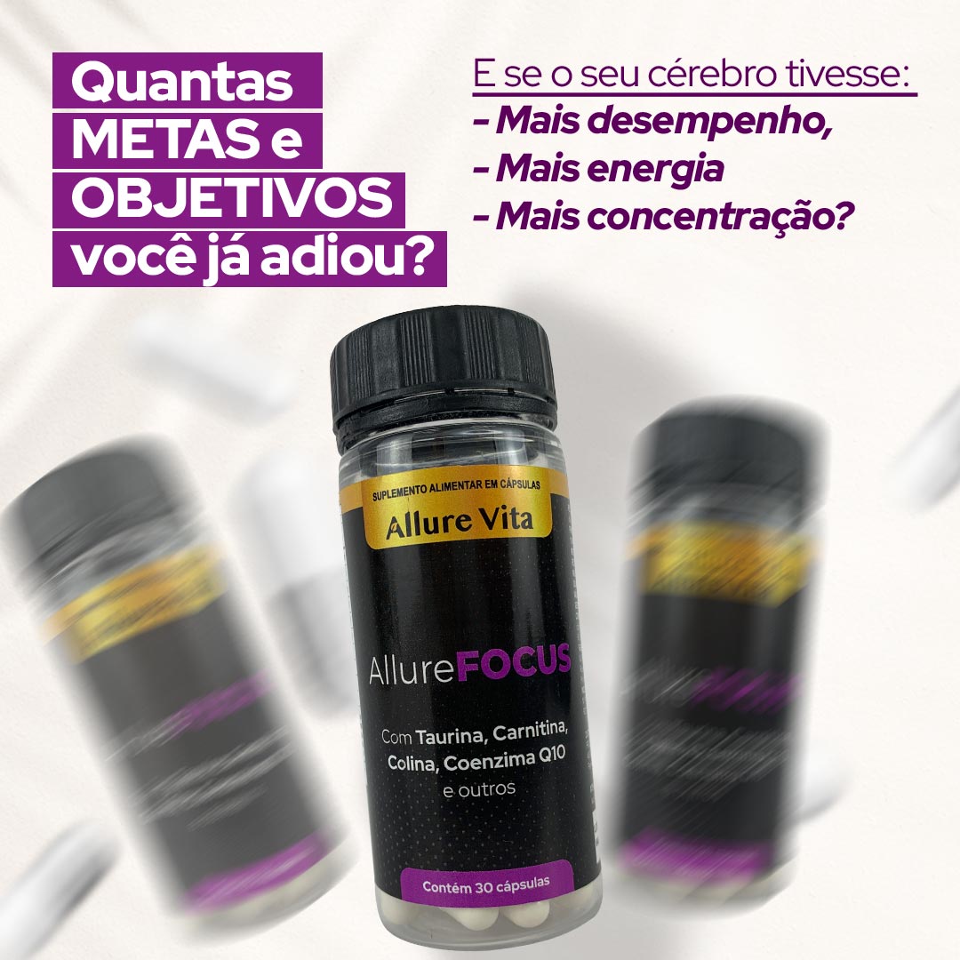 Memória e Concentração AllureFocus - Allure Vita®